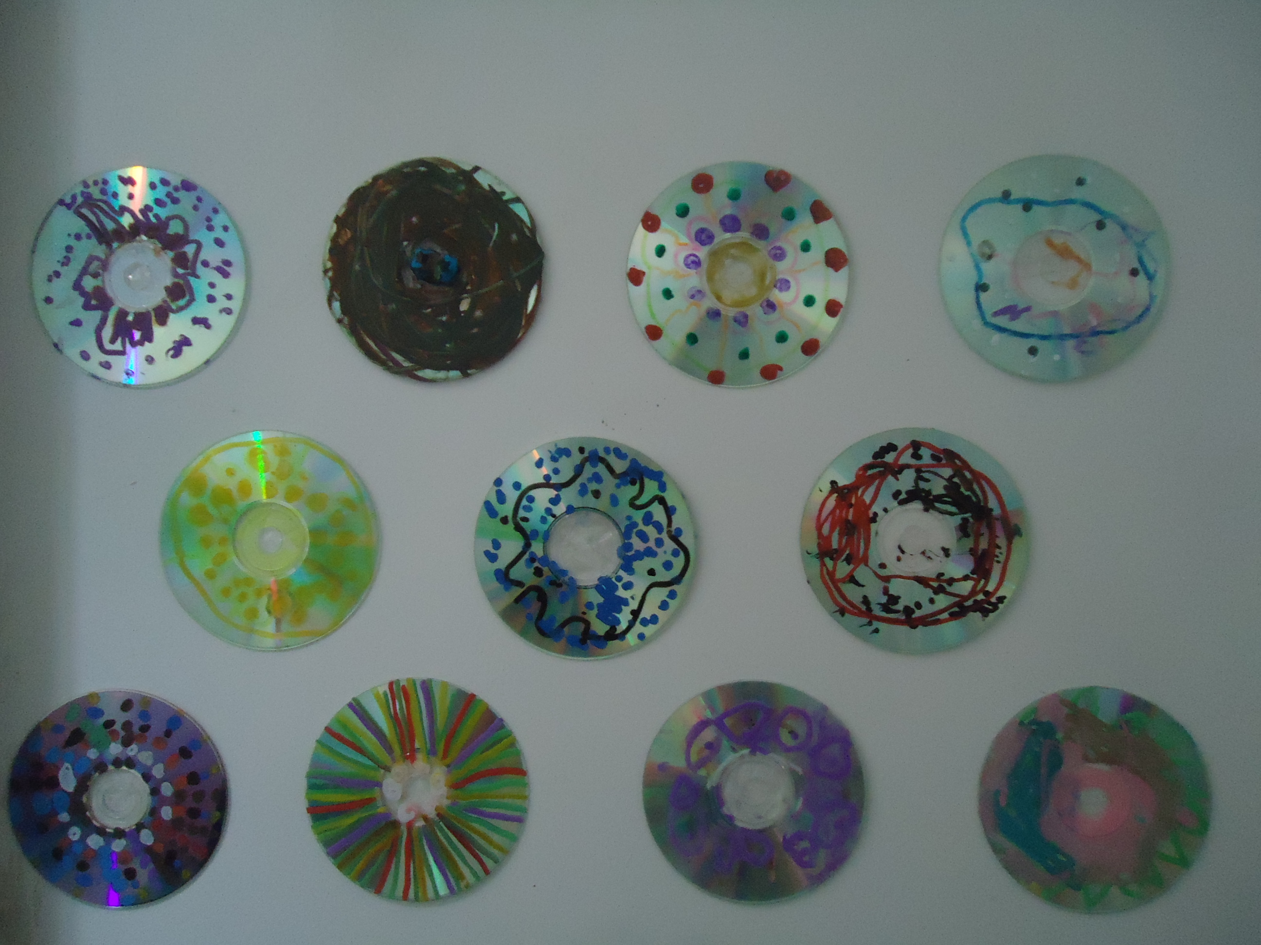 Mandalas hechos con cds | Recurso educativo 91451