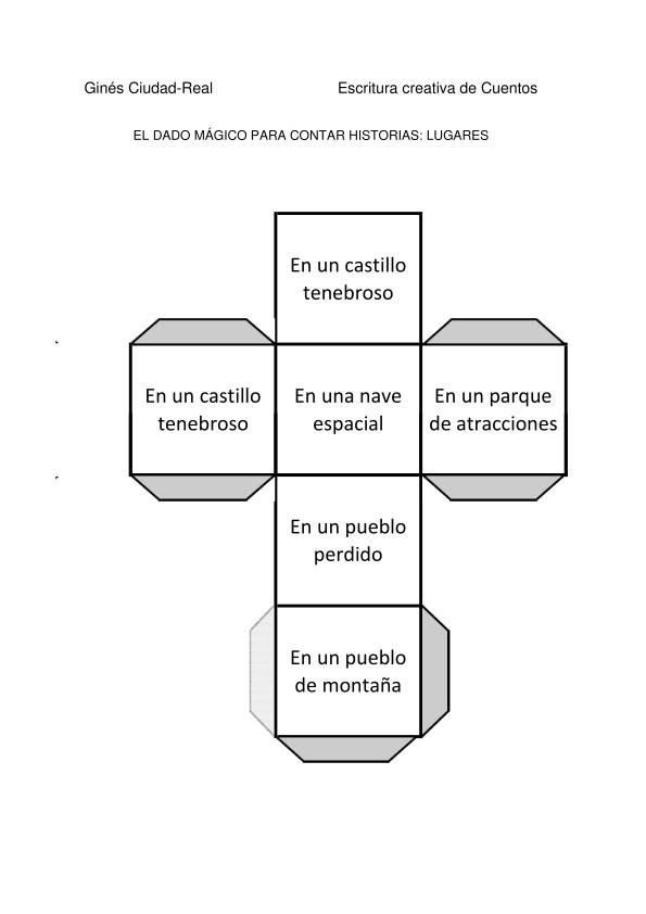 Dados mágicos para crear cuentos  | Orientacion Andujar | Recurso educativo 91792