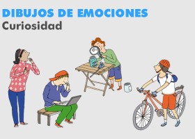 Dibujos de emociones 4 - Curiosidad | Recurso educativo 103595