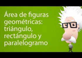 Área de figuras geométricas: triángulo, rectángulo y paralelogramo | Recurso educativo 108263