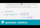 Cónicas: posiciones relativas de dos circunferencias (ejercicio 2) | Recurso educativo 109273