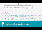 Cónicas: posiciones relativas entre una circunferencia y una recta (ejercicio 1) | Recurso educativo 109276