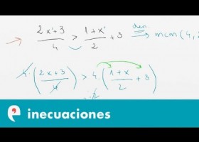 Inecuaciones primer grado (ejercicio 2) | Recurso educativo 109934