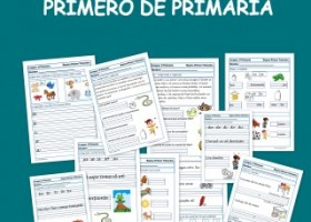 Recursos educativos: Fichas de lengua para Primero de Primaria | Recurso educativo 117049