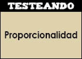 Proporcionalidad | Recurso educativo 350484