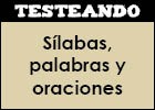 Sílabas, palabras y oraciones | Recurso educativo 352349