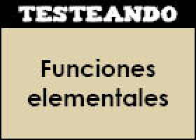 Funciones elementales | Recurso educativo 352700