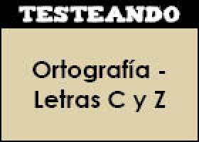 Ortografía - Letras C y Z | Recurso educativo 46707