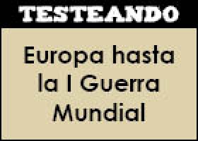 Europa hasta la I Guerra Mundial | Recurso educativo 48037