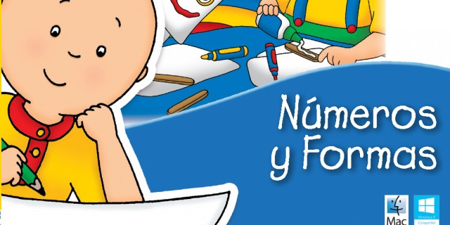 Caillou Números y Formas (Descarga) | Recurso educativo 613080