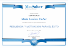 Curso de Resiliencia y motivación para éxito | MasSaber | Recurso educativo 676218