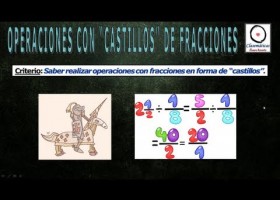 (Fracciones) - Operaciones con Castillos en Fracciones (808a) | Recurso educativo 680194