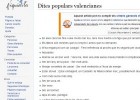 Dites populars valencianes | Recurso educativo 686446