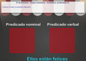 El predicado nominal y el predicado verbal | Recurso educativo 724019