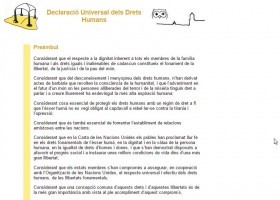 Declaració Universal dels Drets Humans | Recurso educativo 732596