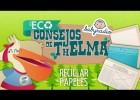 Educación ambiental para niños. Reciclar papeles. - YouTube | Recurso educativo 740150