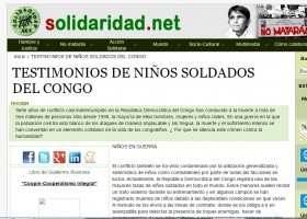 Niños soldado | Recurso educativo 747524