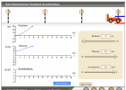 One-Dimensional Uniform Acceleration | Recurso educativo 747859