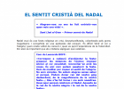 El sentit cristià del Nadal | Recurso educativo 750104