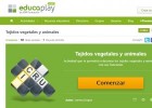 Mot encreuat de teixits vegetals i animals. | Recurso educativo 754713