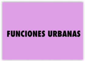 Funciones urbanas | Recurso educativo 761505