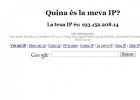 Quina és la meva IP? | Recurso educativo 764237