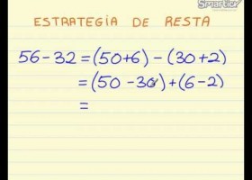 Estrategia de resta | Recurso educativo 771717