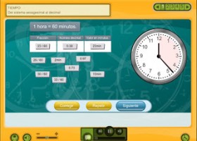 El tiempo y el sistema sexagesimal | Recurso educativo 773556