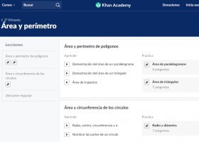 Área y perímetro | Recurso educativo 774160