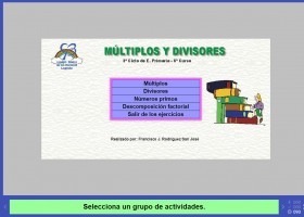 Múltiplos y divisores | Recurso educativo 774610