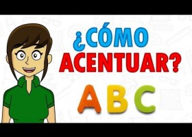 CÓMO ACENTUAR super fácil - Agudas, graves, esdrújulas y sobreesdrújulas | Recurso educativo 779619