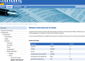 Sistema Internacional d'Unitats | Recurso educativo 731740