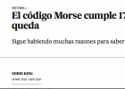 Código Morse | Recurso educativo 786121