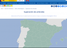 Superación de umbrales - Agencia Estatal de Meteorología | Recurso educativo 788388